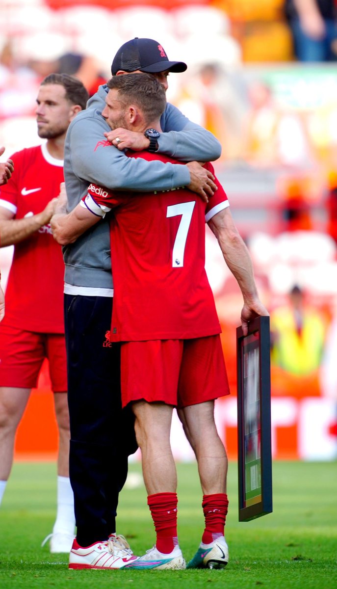 Thank you for everything James, without you, we wouldn’t have won every trophy. Might not get the headlines, but his professionalism, work rate, leadership are impeccable. Whoever signs him, will be very lucky. He will be sorely missed around the club. YNWA, James Milner. ❤️