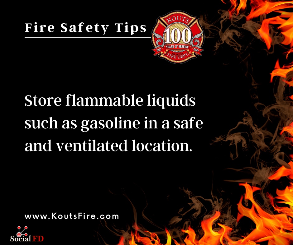 Kouts Fire Safety Tip
#koutsfire #kouts #firesafety #firesafetytips #fireprevention #koutsindiana