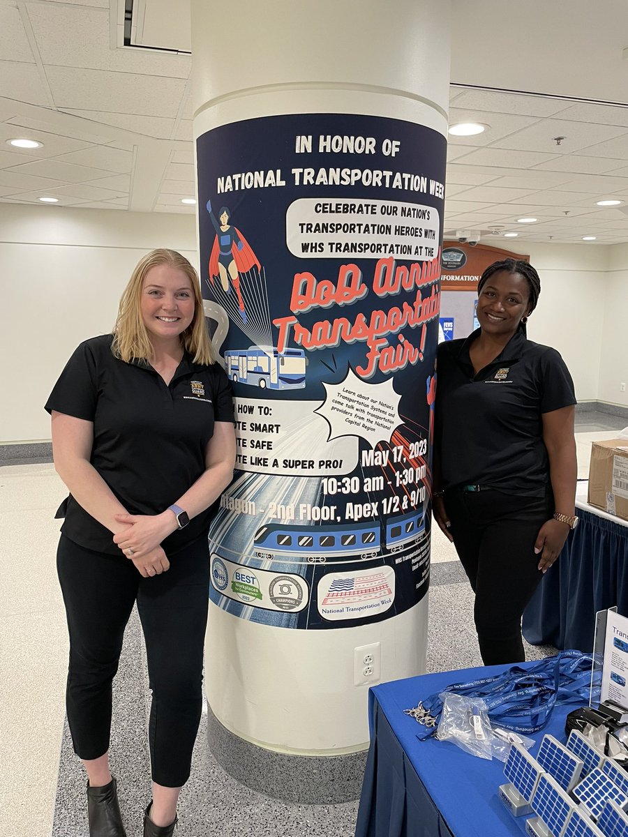 DCNationalGuard's tweet photo. To celebrate National Transportation Week, various transportation agencies in the National Capital Region came together with Washington Headquarters Services (WHS) at the DoD Annual Transportation Fair. 🚚🇺🇸🚛

#NationalTransportationWeek #88M #MotorTransportOperator #CDL https://t.co/yWFory5Os3