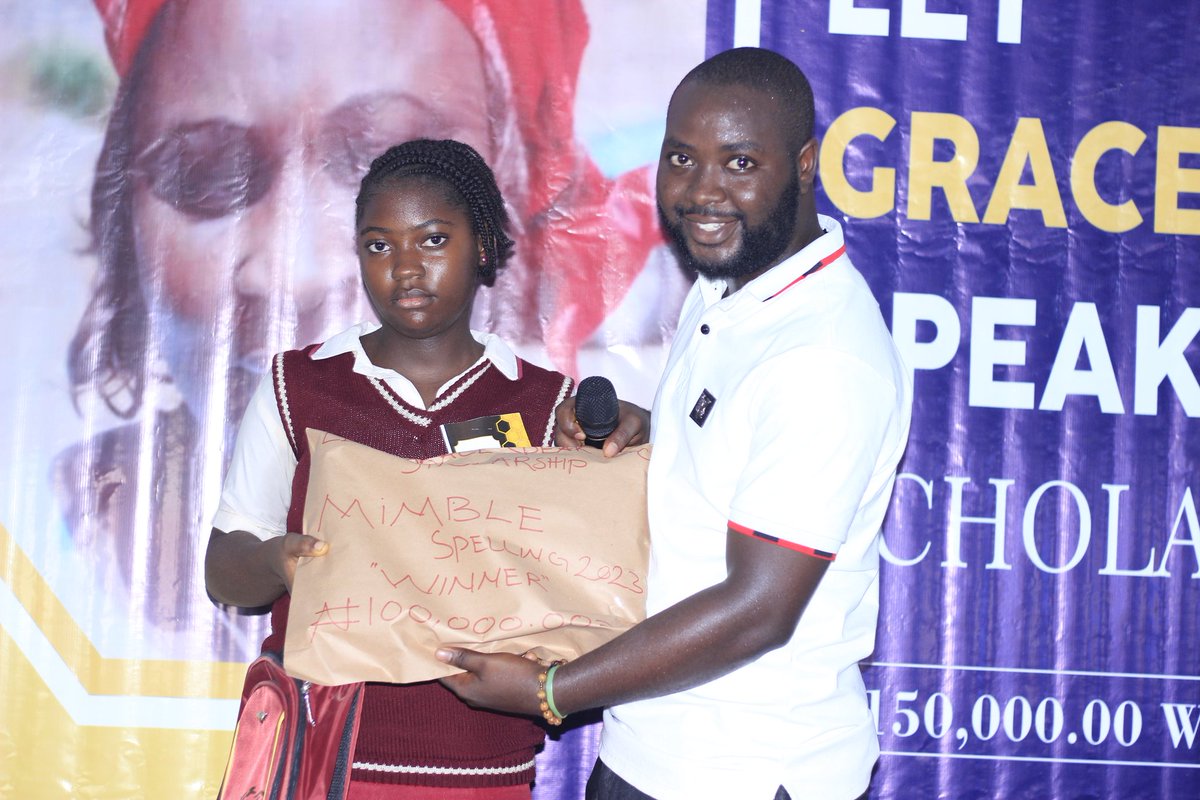 MGP_Culture's tweet photo. To God Be The Gloooooooraaaay!
The MiMBLE Spelling Bee &amp; 'Let Grace Speak Scholarship 2.0' was such a hooge Success and we can't Thank God Enough for this amazing turn of events.
'#150,000.00' wisely and greatly spent on children education.
#EducationForAll 
#LearningMiMBLE
#Care https://t.co/S2rGw3B4Ni