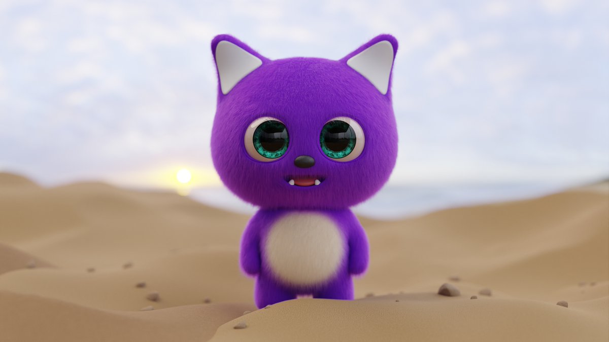 NeptyTv's tweet image. WIP Cute Monster 🌊

#blender #Blender3d #3D #modelisation #3dart