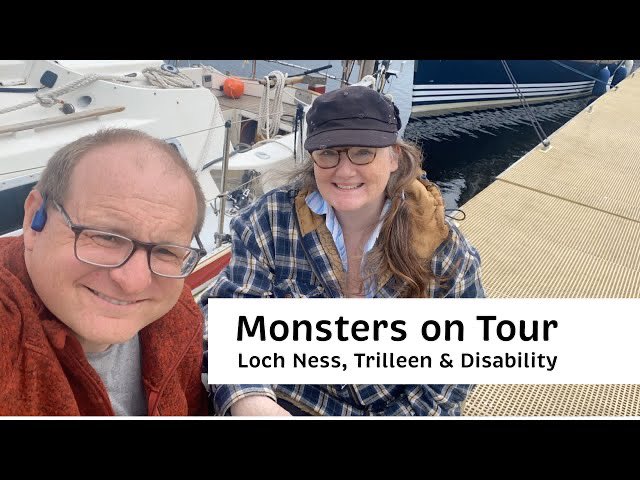Live at 5pm MONSTERS ON TOUR. disabled solo sailors transit Loch Ness and Caledonian Canal. Monsters on Tour: Loch Ness, Trilleen &amp; Disability *Log043
youtu.be/b5-6gr1Qoy0