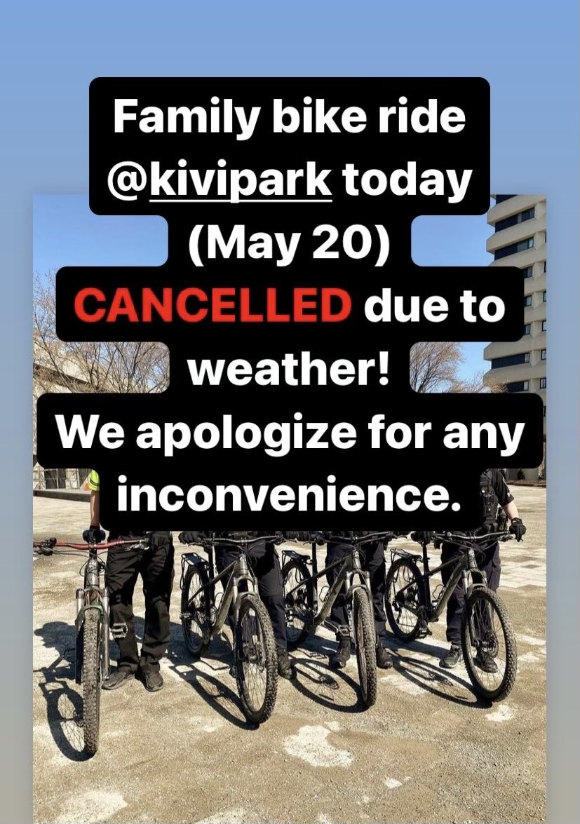 Sudbury Police On Twitter CANCELLED Our Family Bike Ride