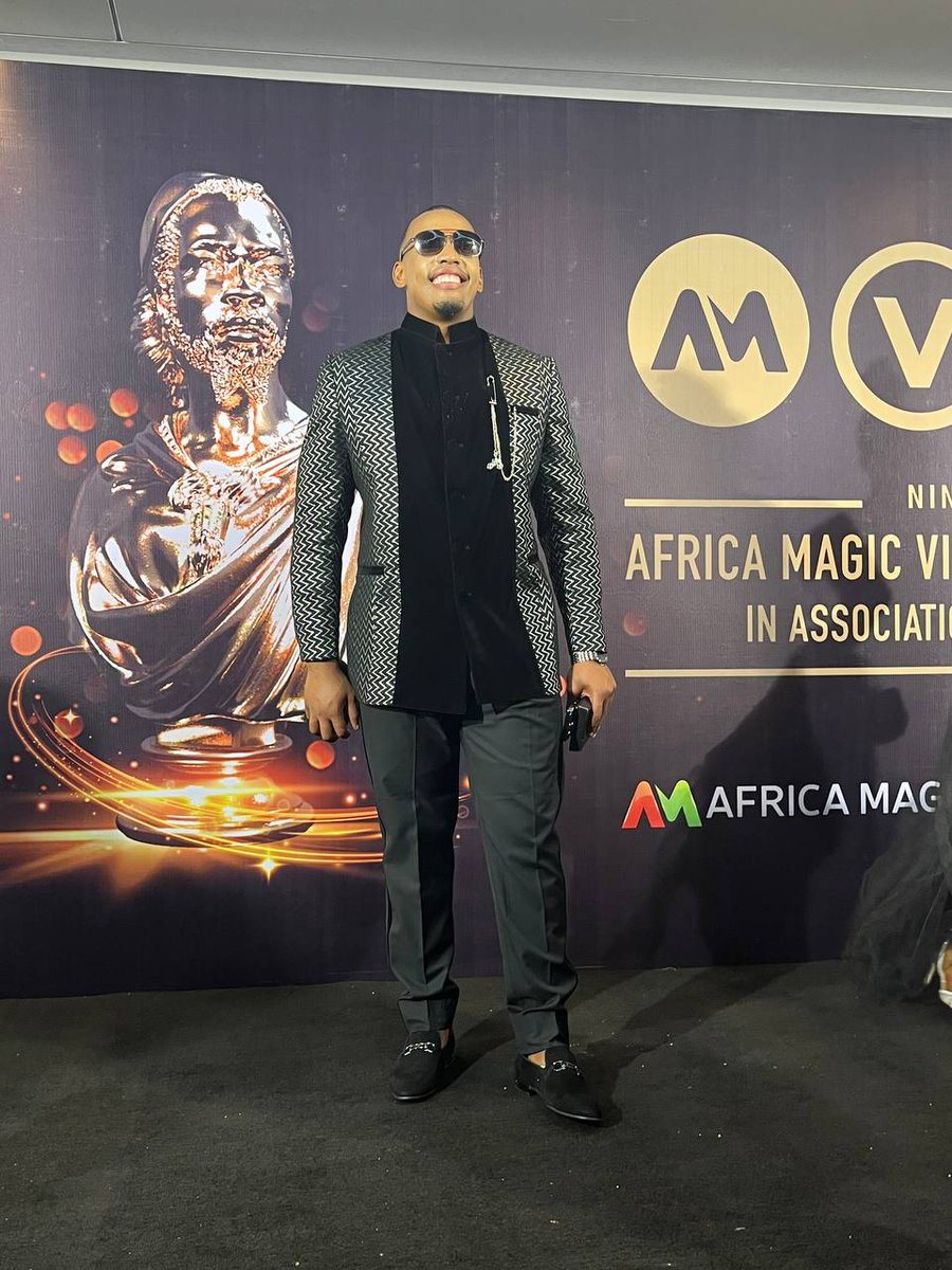 Biggie's children are here! First AMVCAs for Thabang and Juicy J - and they understood the assignment. 👌🏾 #AMVCA9