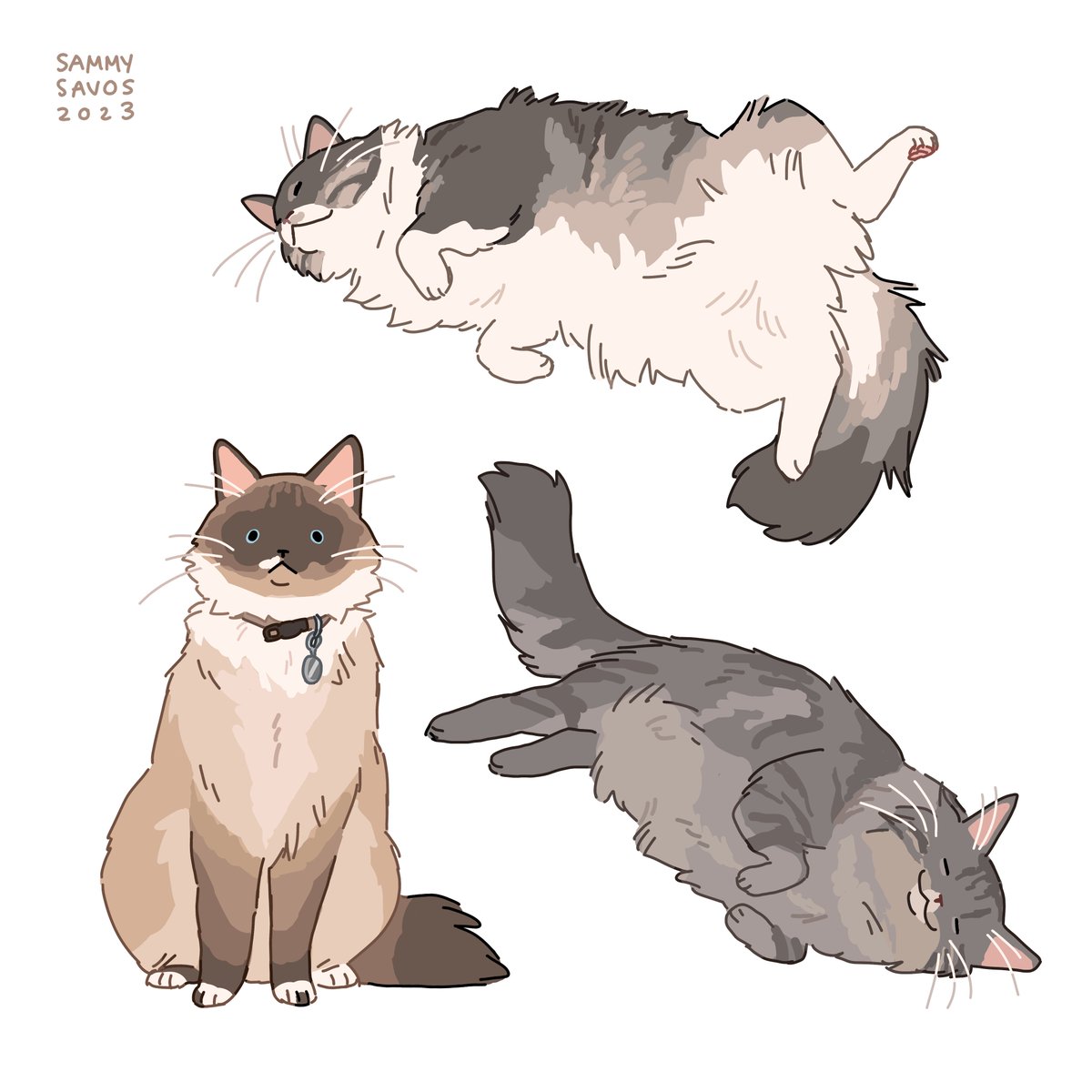 「commission for maoxiaoyixiangchiyu on in」|sammy (looking for work!)のイラスト