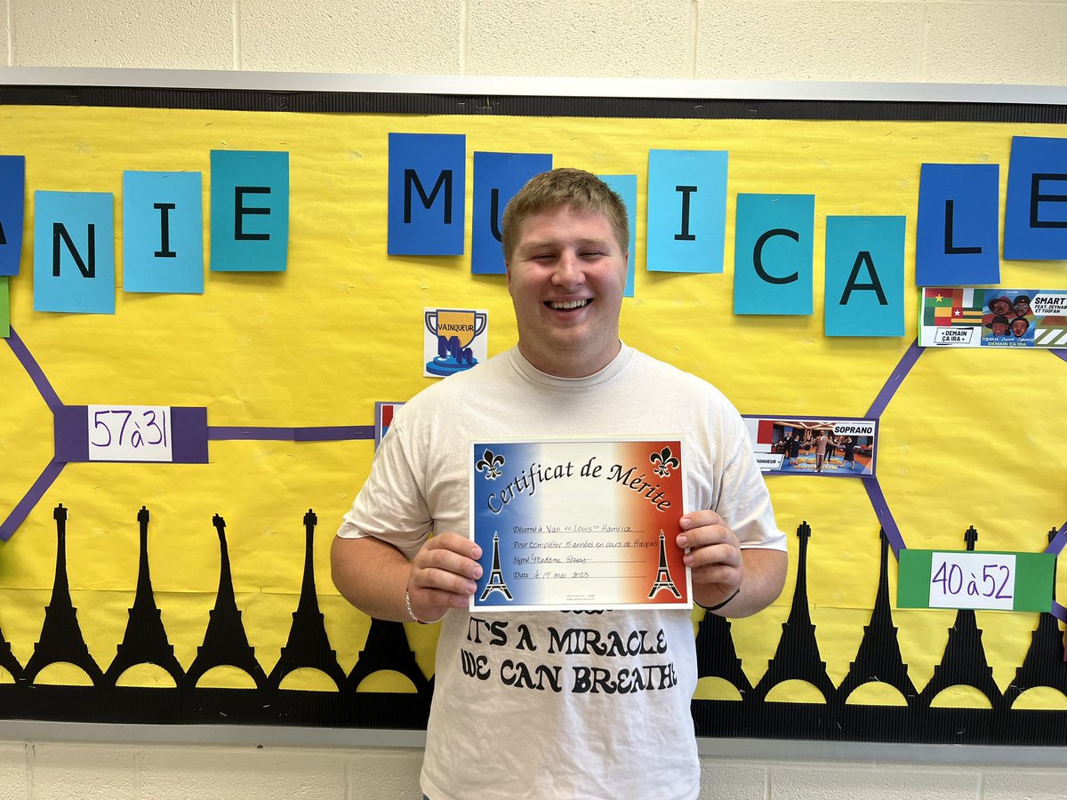 TuslawMLC's tweet photo. Français 5 &amp; BL Campbell winner 💙 ‘22-‘23 https://t.co/zPfrGlogYc