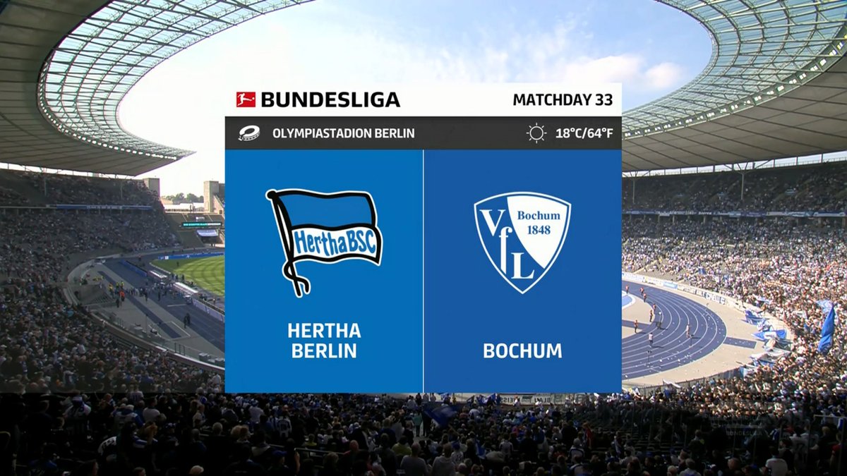 Hertha Berlin vs Bochum Full Match Replay