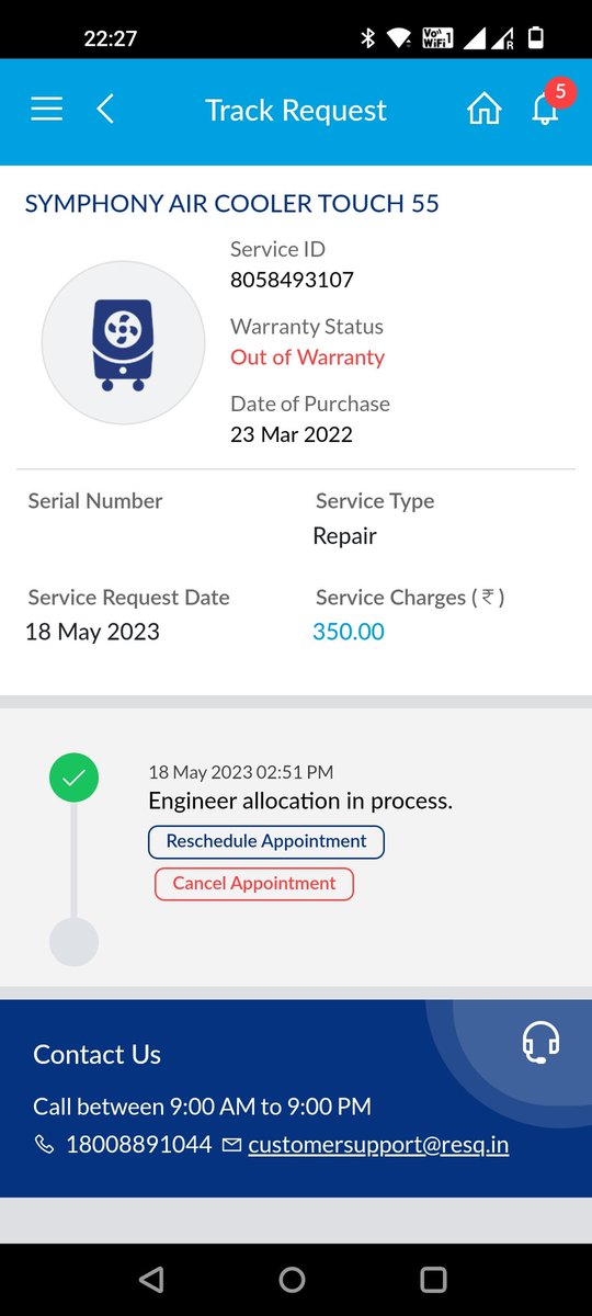 rajeshjangid17's tweet image. Dear @RelianceDigital 
These are two requests still open. Request do the needful. And also I have requested you to update my new address. So that engineer can reach at the right place