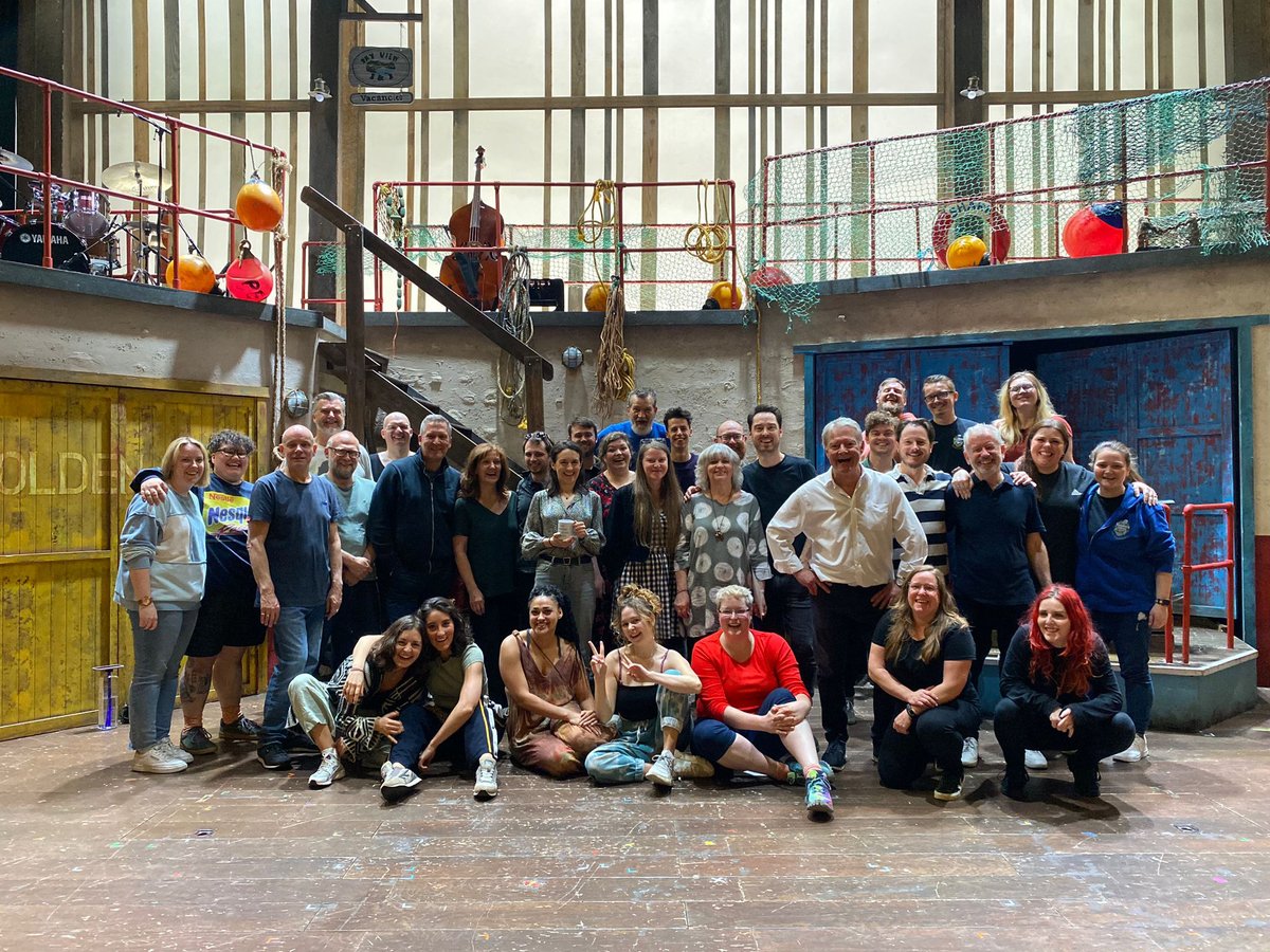 Tis our sailing time. 🌊 

Thank you for joining us on this voyage. 💙

#FishermansMusical