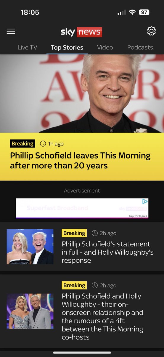 <a href="/SkyNews/">Sky News</a> Literally just a tv show.