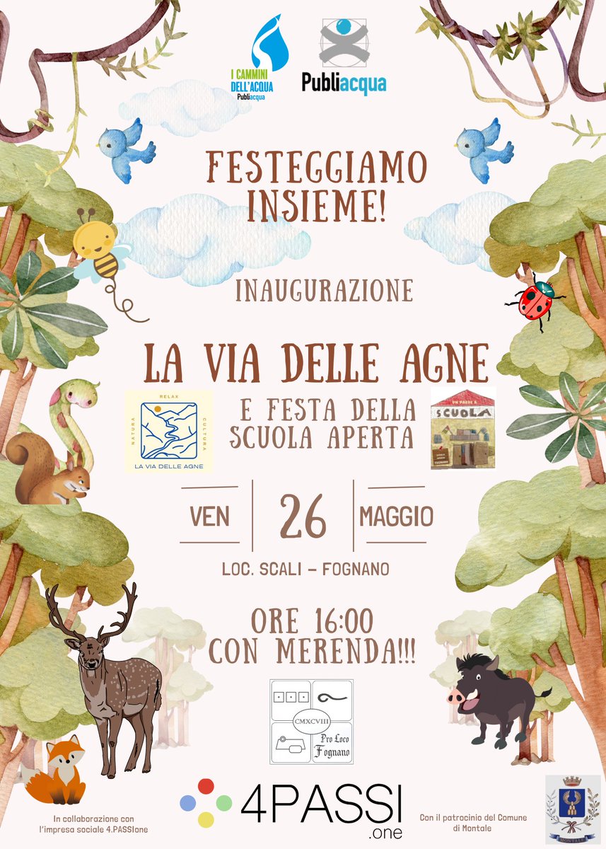 Pronti per la Via delle Agne? 
<a href="/Publiacqua/">Publiacqua</a>