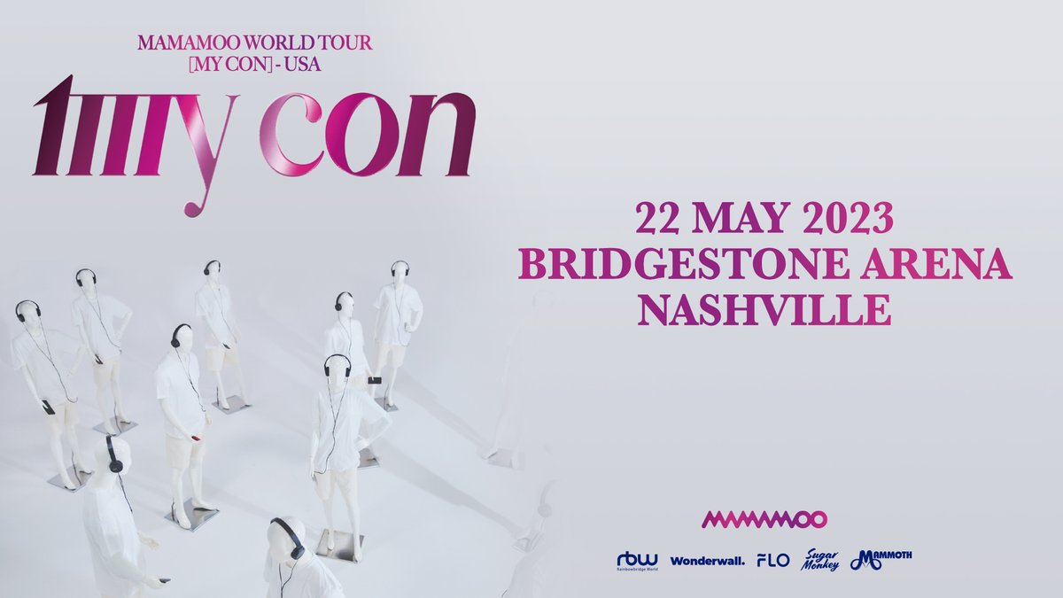 BrdgstoneArena's tweet photo. 📣 GIVEAWAY! #MOOMOOs, we are giving away tickets in row 1 to see @RBW_MAMAMOO on May 22 on their #MY_CON Tour! 

✨ Today, we're giving away a pair of tickets in row 1!  

How to enter:
✔️ Reply to this Tweet
✔️ Retweet this Tweet
✔️ Follow us https://t.co/3IZNsxhGOG