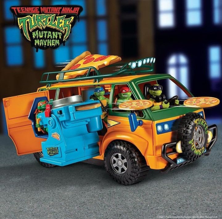 🐢💥ALERT💥🐢
#Statoversians & #TMNT fans!
👀
Pizza Party Day?

A look at the new Mutant Mayhem Pizza Van😍 🍕

#MutantMayhem #playmatestoys 
#teenagemutantturtles
#pizzavan #toynews
TSO'VIN!!