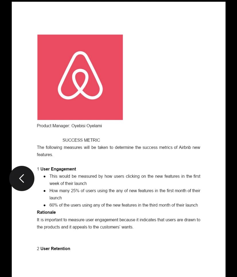 queenitee's tweet photo. Day 19-20
Success Metrics for the new features
https://t.co/8kzARNxkGV
Cc: @tech_bella @AlexChibueyim
#HTTChallenge
#Productmagt
#Womenintech
Thanks to my wonderful coaches for these 20 days of learning https://t.co/N0HzdD89Ed