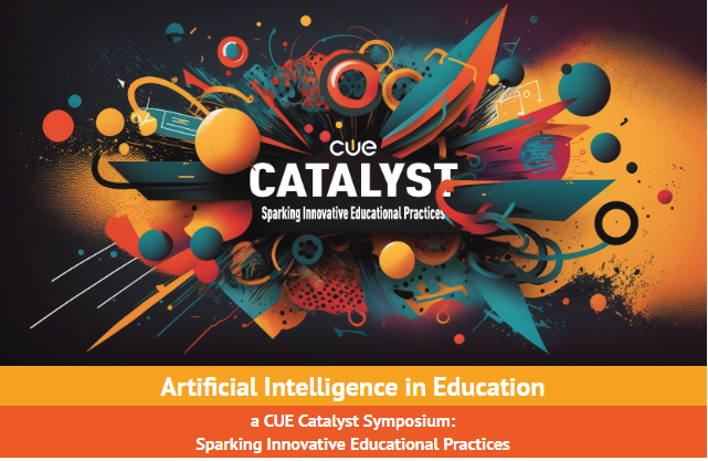 RudyChem's tweet photo. So exited to be attending #CUEcatalyst. @JoeMarquez70 great begining session. Now listening to @tishrich @marciachat sharing all the cool new AI features in Canva. @cueinc @CentralCalifCUE https://t.co/S5SsSkNCSn