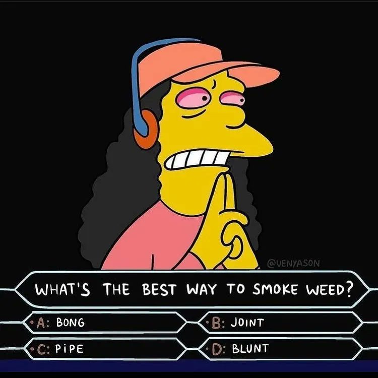 Herbworthy's tweet photo. Who wants to be a marijuana-ire. 

via @GeniusPothead https://t.co/28phxmlVpc