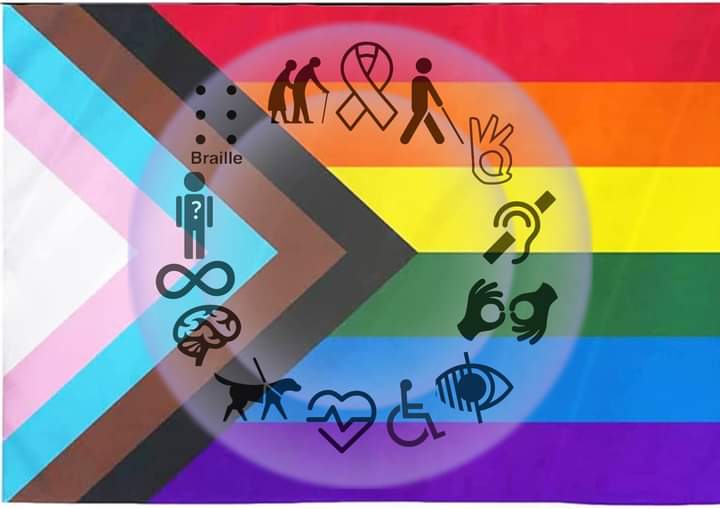 Designed by me for our first of many Disability Pride days. <a href="/DDNottingham/">Disability Support</a> 1st July starting at 10am