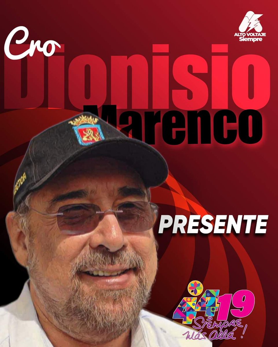 3er.  Aniversario del paso a otro plano de vida del Cro Dionisio Marenco, militante del FSLN quien fuese Alcalde De #ManaguaSandinista, hoy se le recuerda por su aporte a la Revolución Popular Sandinista. 
Fallece el 19 de Mayo del 2020.
#SandinoLuzYVerdad 
#OrgulloSandinista