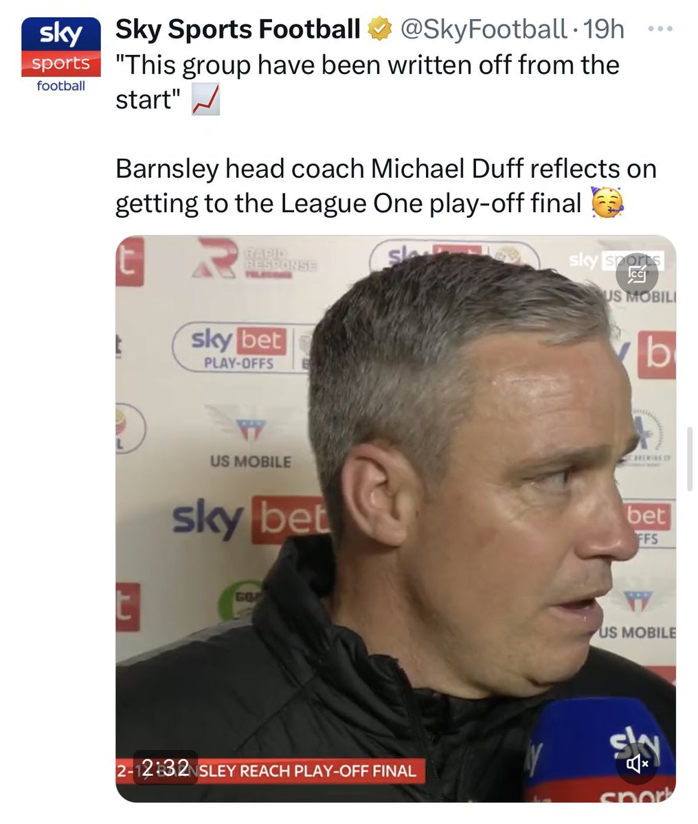 _The72's tweet photo. Why is every club that’s won their semi-final pretending to have been massive underdogs 😭😭 https://t.co/7KdHWe6bJC
