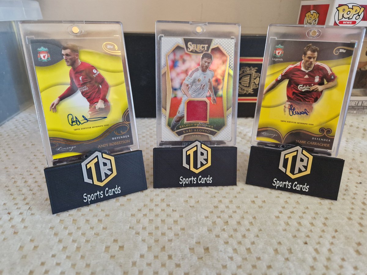 Absolutely in love with these new card stands massive thank you to everyone  <a href="/3rddowndisplays/">3rd Down Displays</a> 
They have a superb job, 1st part of the jigsaw acquired #wemove #letsgo