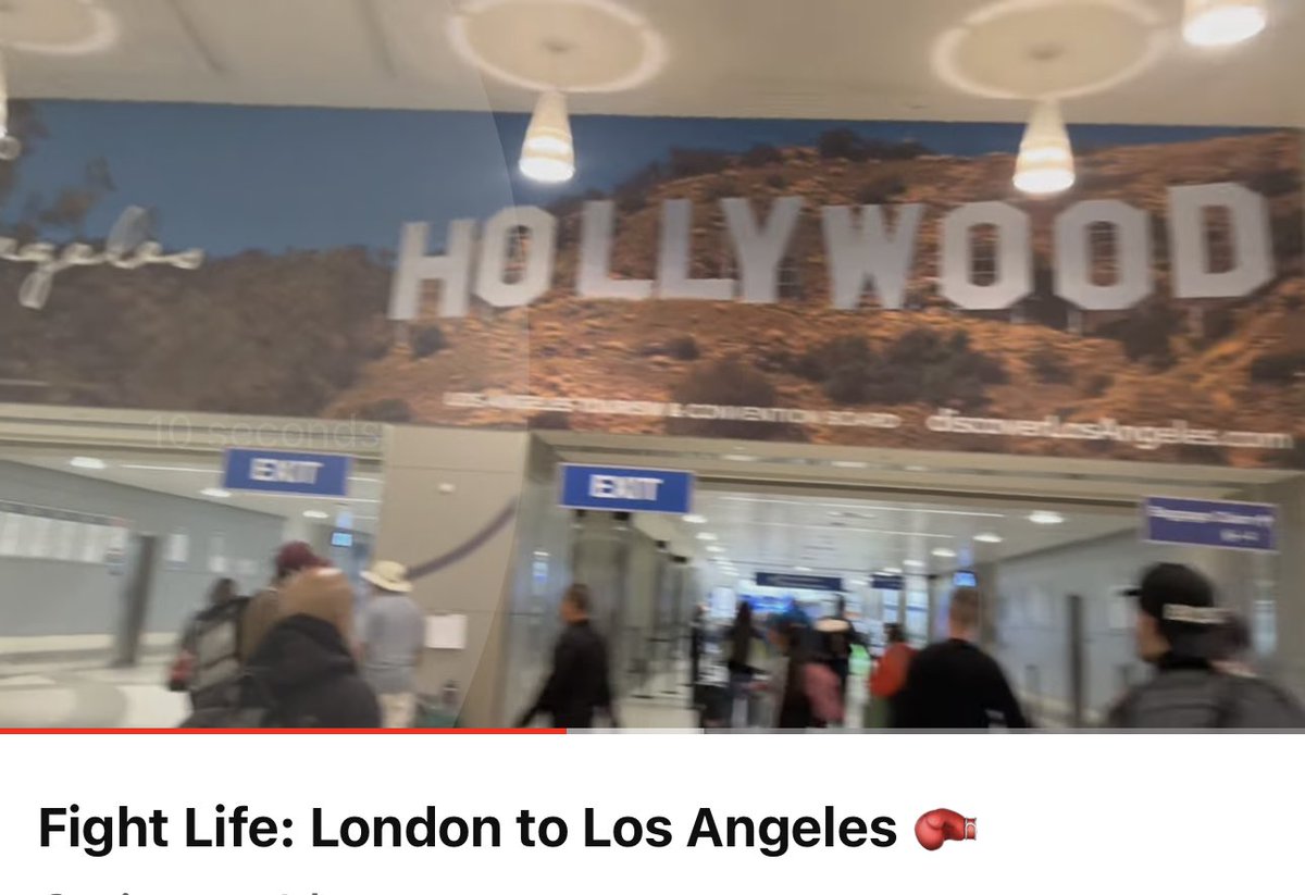 Fight Life: London ➡️ LA 🇺🇸🥊
youtu.be/Lt3_mlwGzsM
#boxing #fightlife #LA #LosAngeles #USA