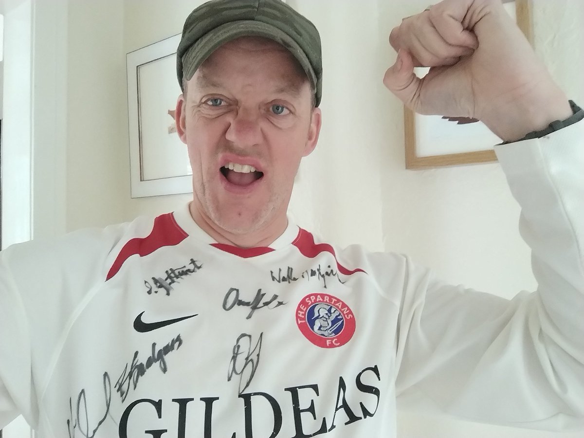 deanocarr's tweet photo. Well done #spartansfc 

Div 2 next season https://t.co/9Y08EIJzJI