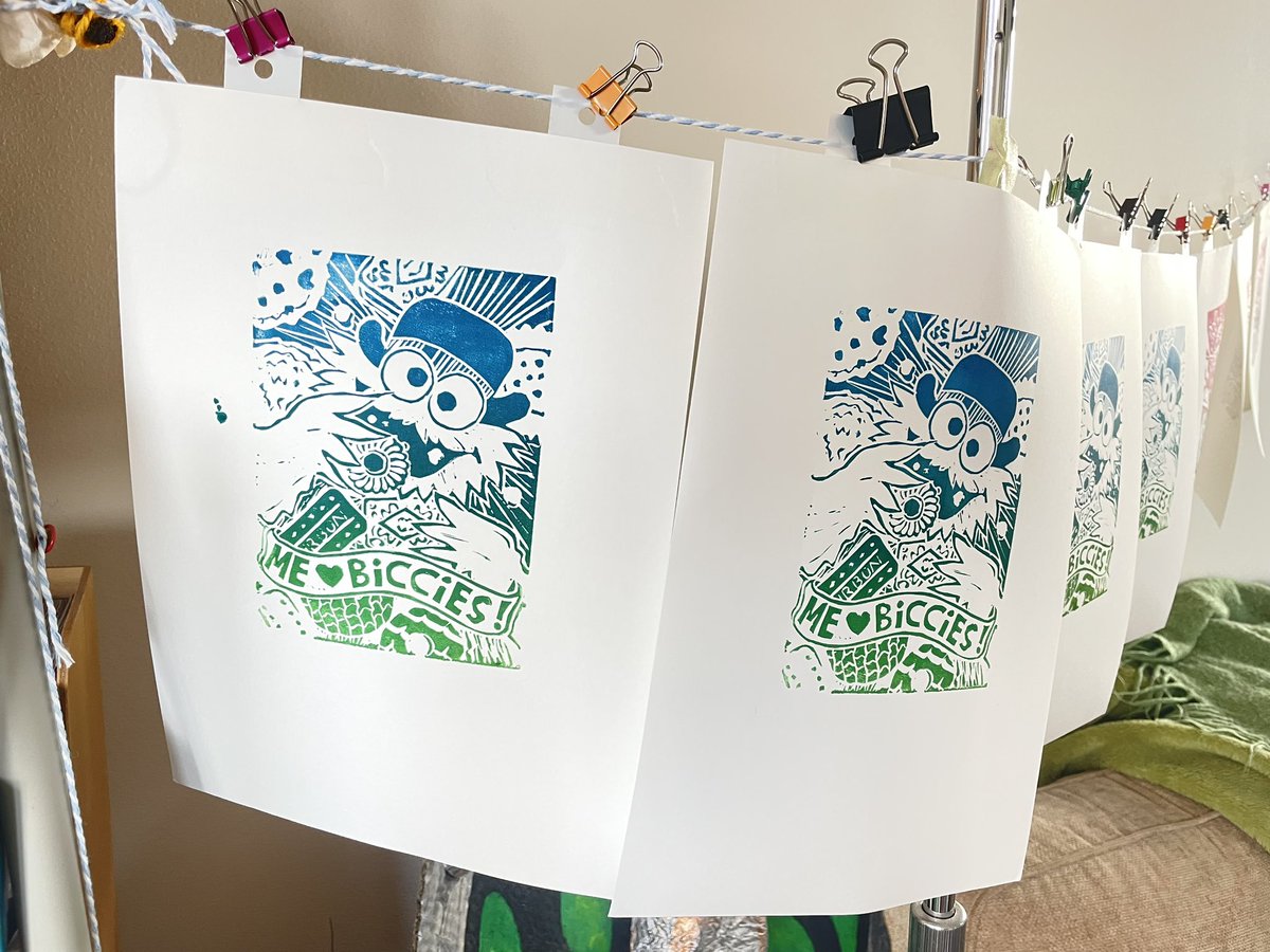 gingertotty's tweet image. Crappy process Video of today’s Muppet arting :D Brit Biccie Monsta, ParTAY animal and MEEEEP! 

#MuppetsMayhem #muppet #muppetart