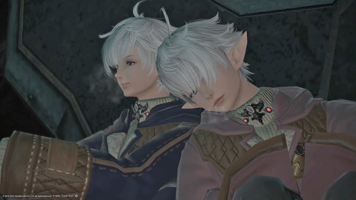 Shiro_Hitsujii's tweet photo. このアルフィノとアリゼー尊過ぎてFF14で初めてスクショしちゃった https://t.co/0hEq7pM8LS