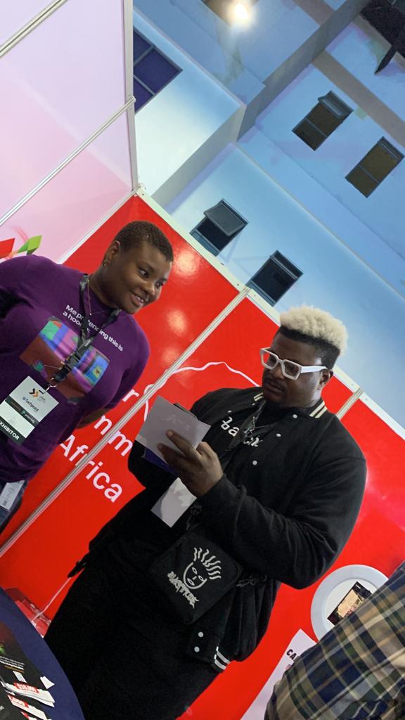 AFEXNigeria's tweet photo. It was a beautiful time at @TechpointAfrica's Lagos Startup Expo today, where we had interesting conversations about our offerings.
We also had fun talking about everything Code Cash Crop 4.0 & enjoyed seeing people geared for this year's edition.
#lagosstartupexpo #CCC4 https://t.co/uakZZBj0iy