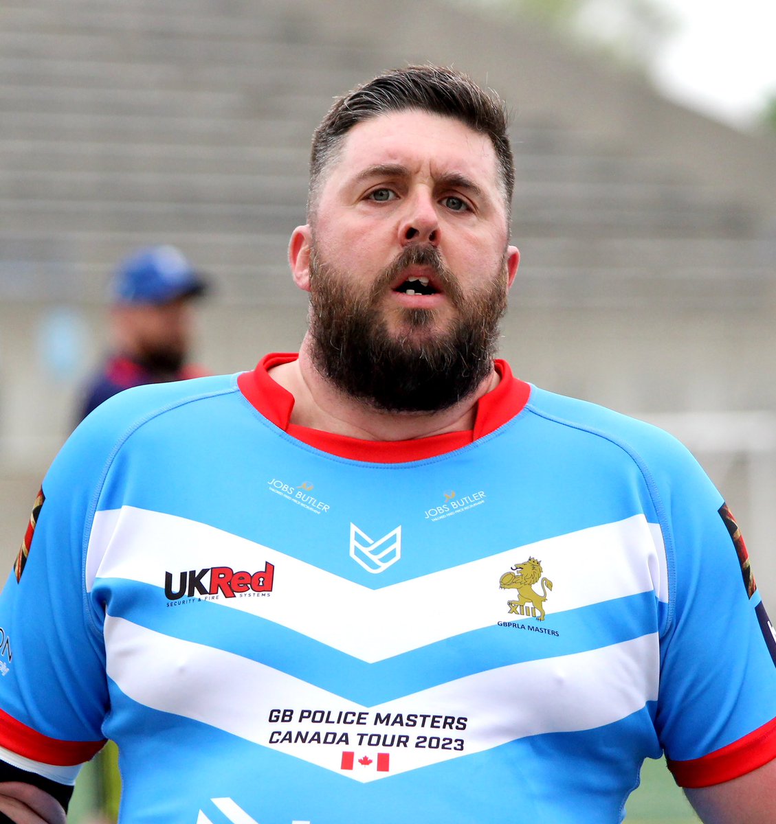 Some snaps 📸 from the Canada Grizzlies 🇨🇦 vs Great Britain Police Masters 🇬🇧 match at Lamport Stadium