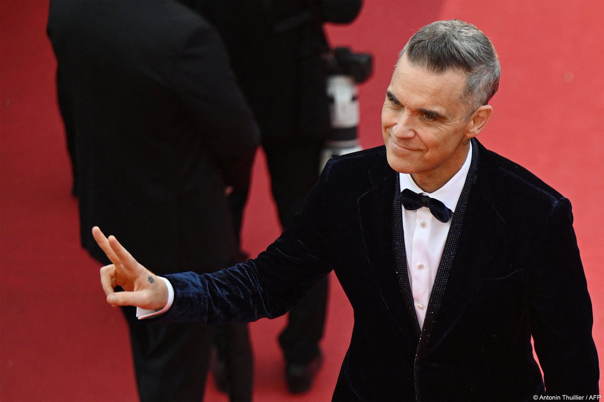 Robbie Williams attends the Cannes premiere of Martin Scorsese's "Killers Of The Flower Moon", 2023