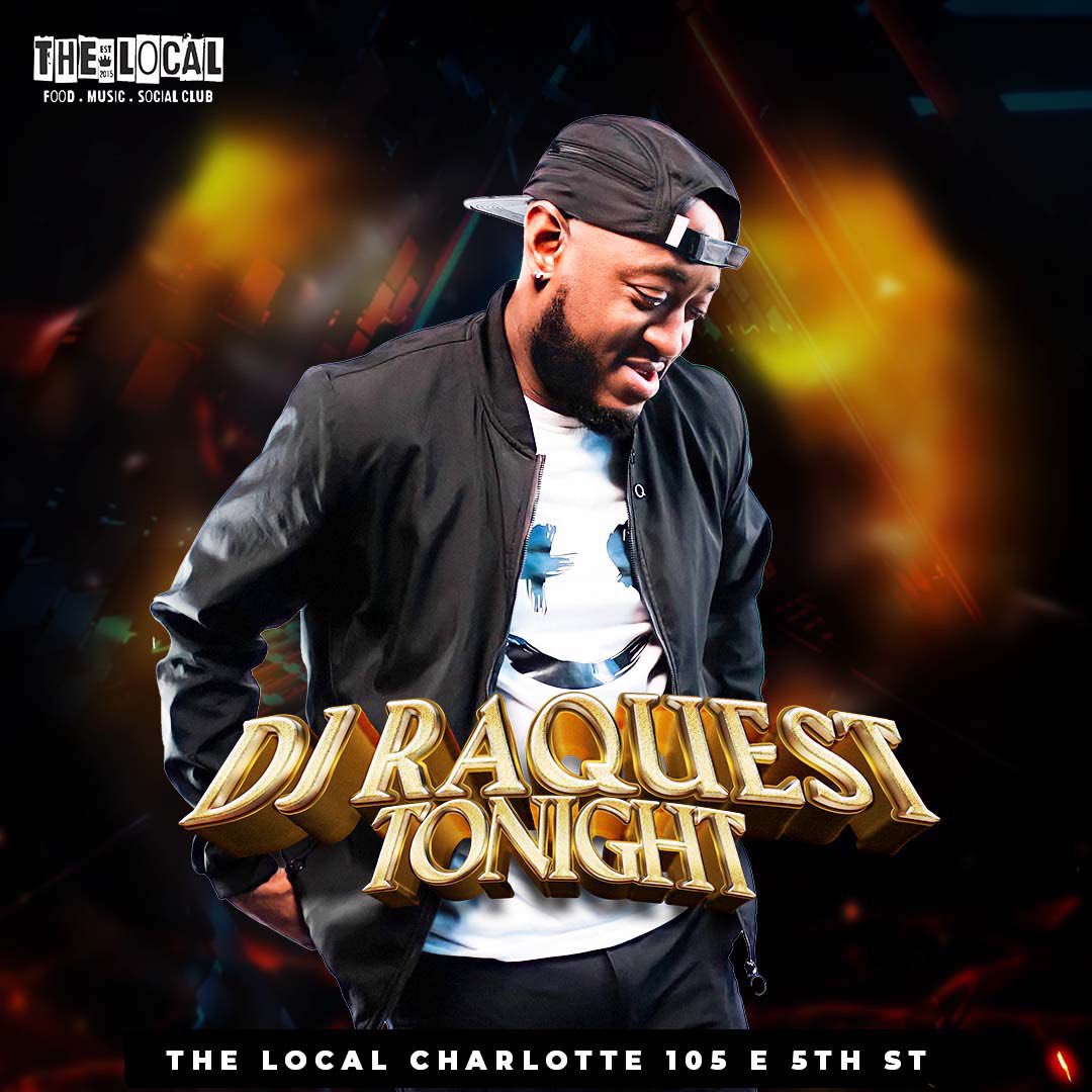 Tonight meet me at @thelocalclt  105 E 5th St 10p-2a #DjLife #DjRaQuest #TheLocalCLT #Dj #Charlotte #CharlotteNightLife #CLT #Saturday #SaturdayNight #Uptown #UptownCharlotte