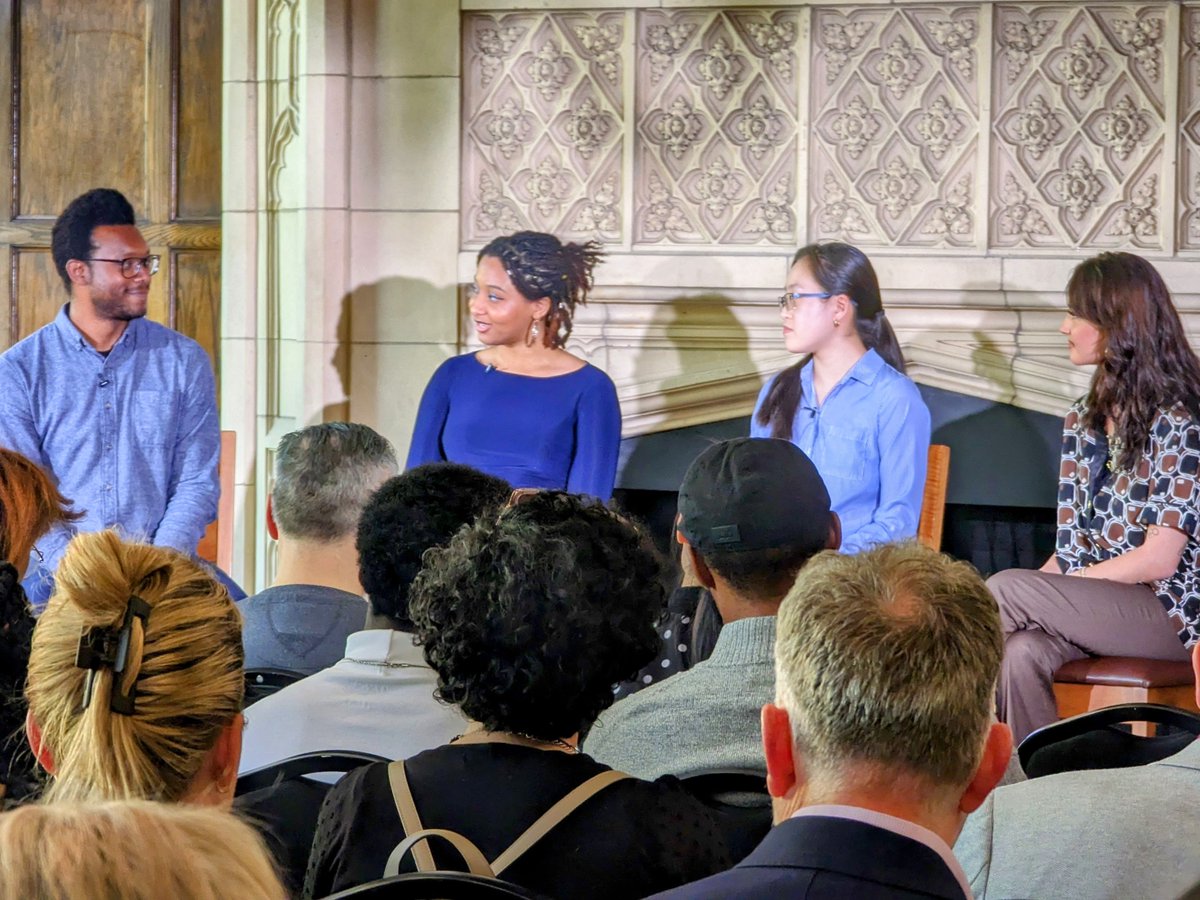 OneDetroit_PBS's tweet photo. We had a great time hosting our first in-person #futureofworkdptv town hall on #GenZ in the workforce with @MichLearning and @deteconomicclub at Marygrove Conservancy last week!
#ICYMI, you can stream the entire #futureofwork conversation on-demand here: https://t.co/9ytBmHVgCR https://t.co/10USO7JFXe