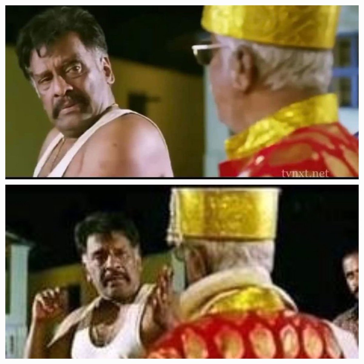 eena_vengayam's tweet photo. சர்வாதிகாரியின் வாழ்வில் இன்று...👇

தம்பி, நான் நம்பர் 1 முதல்வர் தம்பி 😬

மூடிட்டு பின்னால போயி நில்றா டோமரு 😏 https://t.co/qKfXIQ3gHR
