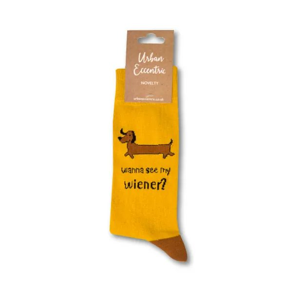 Phoebe on Twitter "I just received Unisex Wanna See My Wiener Socks