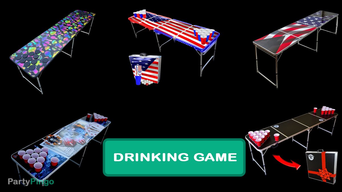 PartyPingo's tweet photo. Guide to the Top 5 Beer Pong Tables of 2023 🍻
▶️ https://t.co/aRRZmcgR0Q ◀️

#BeerPong #DrinkingGames #Beer #DrinkingGame #BeerPongTables https://t.co/oaPFQgkkc5