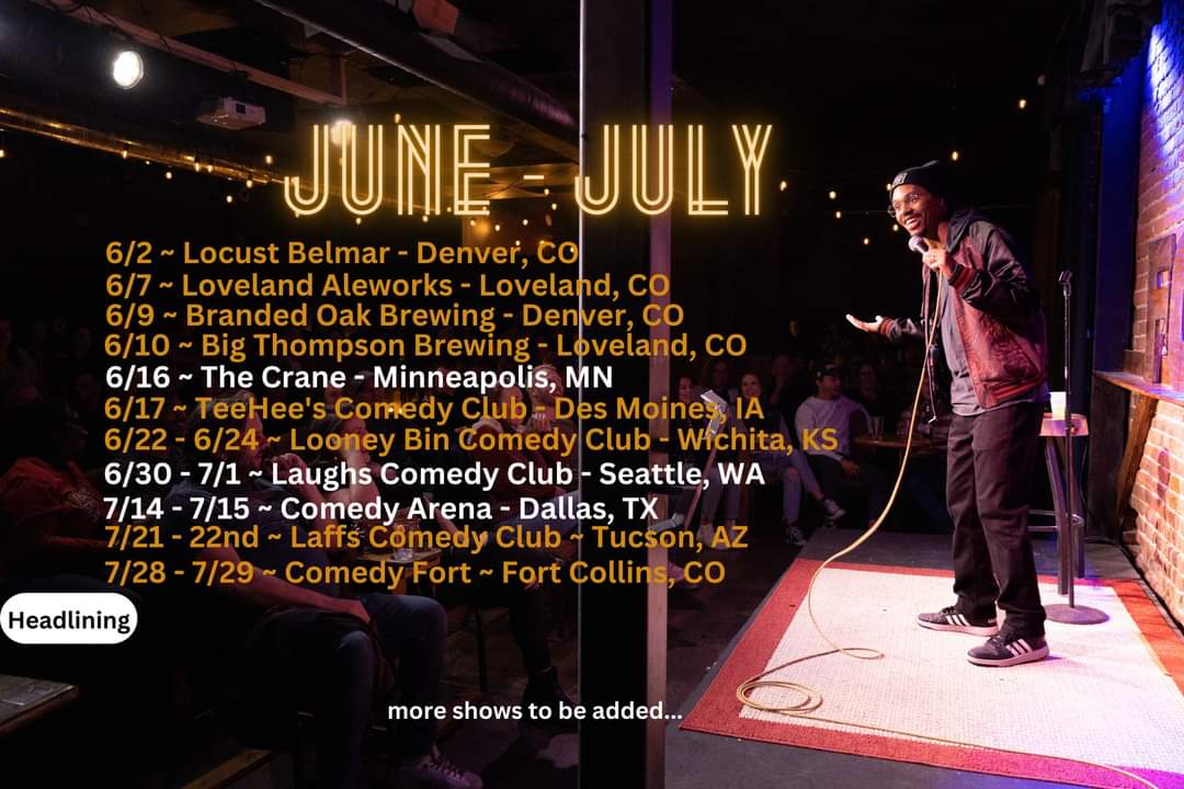 tncomedy's tweet photo. JUNE &amp; JULY SHOWS! 

...lets make it happen yall
.
More shows will be added as we go through the months. I will say this: One of these shows I will be recording an album. I'm not telling you which one because...its me 🤐. 
#tncomedy #tncomicbooks #comedy #junejuly https://t.co/rkMopPZWYZ