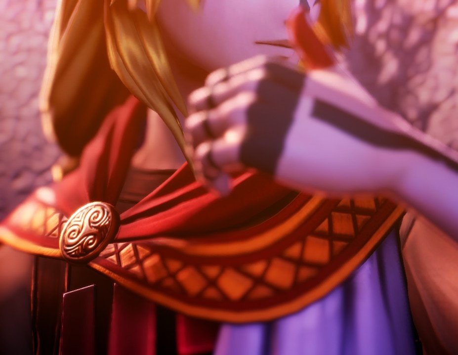 BurgundyJumper_'s tweet photo. I feel like that the only person that is not playing Tears of the Kingdom on Switch. I'm chilling with Shin Megami Tensei V.  Really digging how they made Fionn mac Cumhaill a pretty anime boy. https://t.co/3tVox8kFKY
