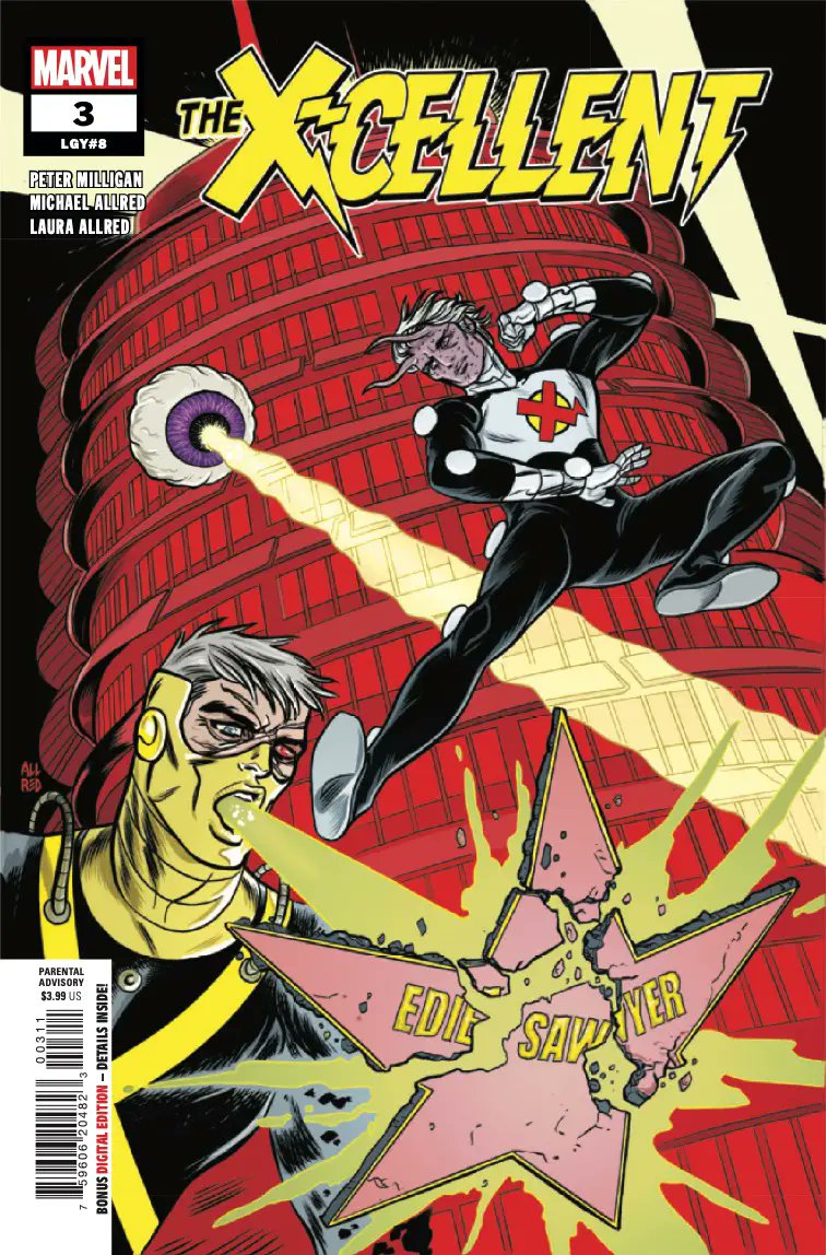 BuzzComics's tweet photo. Preview de The X-Cellent #3 par Peter Milligan, Mike Allred et Laura Allred chez @Marvel #MarvelComics #TheXCellent #XStatix https://t.co/30bgmKyKYF https://t.co/RTQ7bBHm76