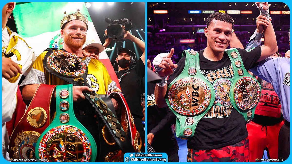 ringmagazine's tweet photo. ‼️ David Benavidez’s promoter Sampson Lewkowicz has declared that they will be sending Canelo Alvarez an official offer next week for a fight in September, following a meeting with his trainer/manager Eddy Reynoso today alongside Luis DeCubas (who works closely with Al Haymon). https://t.co/iUYbzqR0mM