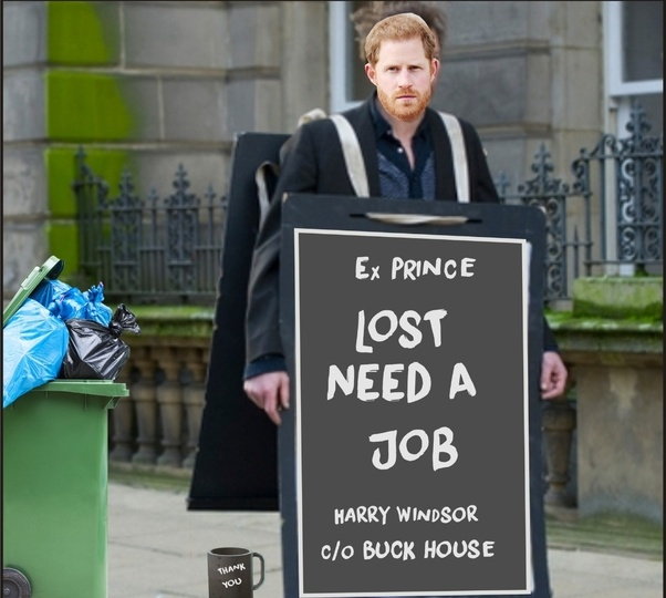 BrutusMaximusX's tweet photo. #HarrysHouse #HomelessHarry #HarryandMeghanAreAJoke https://t.co/wSJ3aW8SuG