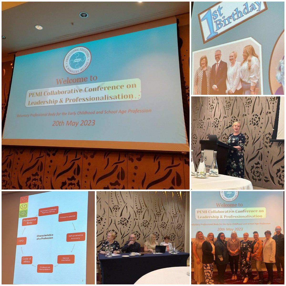 A rewarding day celebrating 1st anniversary of @pemireland advocating for professional status @rodericogorman @dcediy @crann_sg @ncn4children. Thanks to Lewis Fogarty @Bruneluni @ey_TACTYC for sharing your insights & delegates for lively participation
 #professionalisation #PEMI