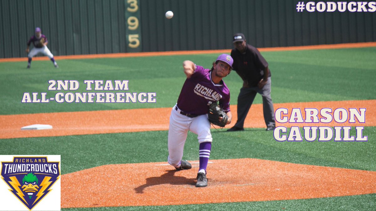 DucksBsb's tweet photo. Congratulations to @Carson_Caudill9 on being named 2nd Team All-Conference! https://t.co/taLQi6G2rH