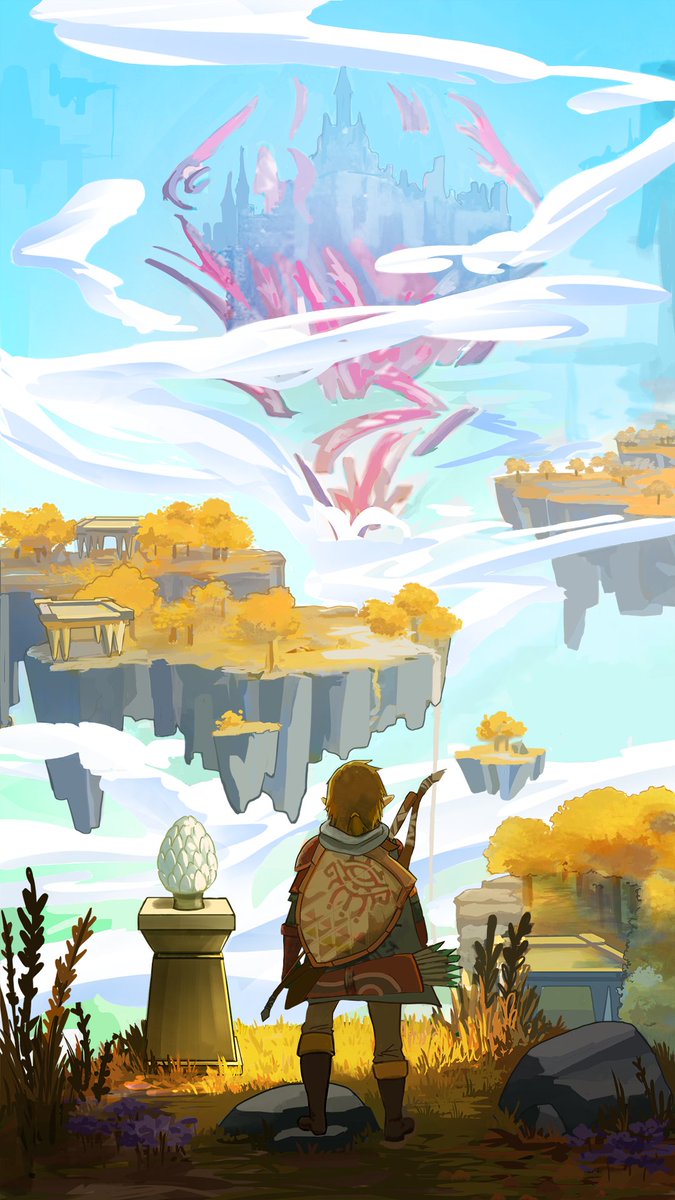 Kinda had to rush it but #ZeldaTearsOfTheKingdom took all my free time this week 🙏✨