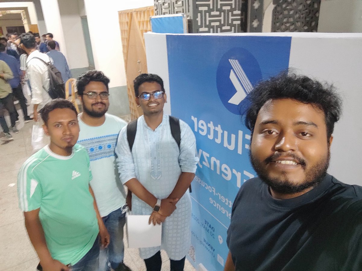 alamin_karno's tweet image. Just rocked the Flutter Frenzy conference! 🚀🎉 Learned so much from Flutter experts worldwide. Feeling inspired to level up my Flutter skills! 💪📚
#FlutterFrenzy #FlutterConference #ExcitingTimes