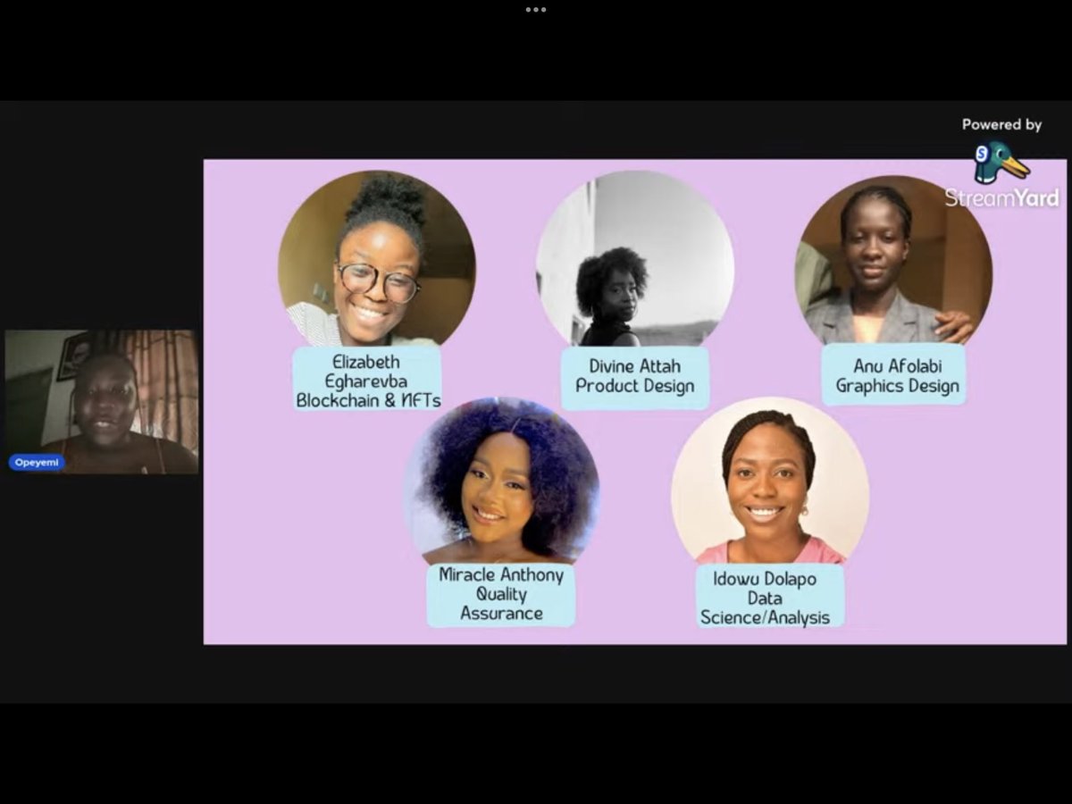 empowerhercom's tweet photo. And we would not forget to recognize these ladies, who tirelessly made sure that the participants in their various tracks had seamless experiences during the program. Thank you so much ladies, youβre awesome!π€π
#EHCTechnicalBootcamp3
#womenintech
#EHC https://t.co/4iiKn3YH5b