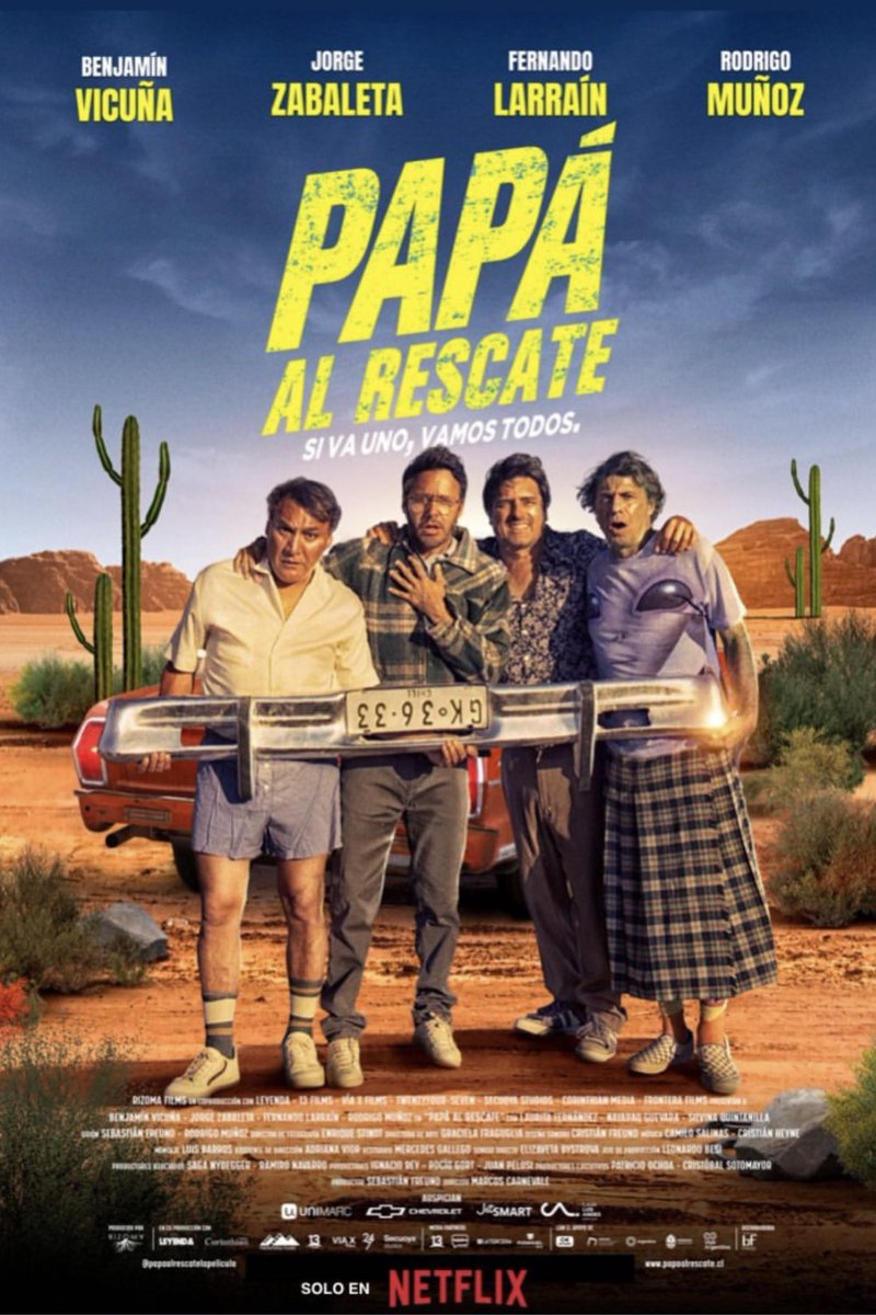 Ya #PapaAlRescate en Netflix 🤩🤩