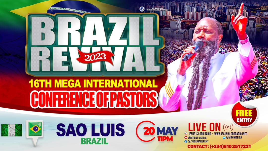 AnniPhilomena's tweet photo. Haleluya Haleluya Haleluyah!!!
What a wonderful opportunity we have again to hear the word God through the Mightiest Prophets of Jehovah Yahweh. 
Coming to us from Sao Luis Brazil
#SaoLuisWordExpo https://t.co/5tS6H0ZXNC