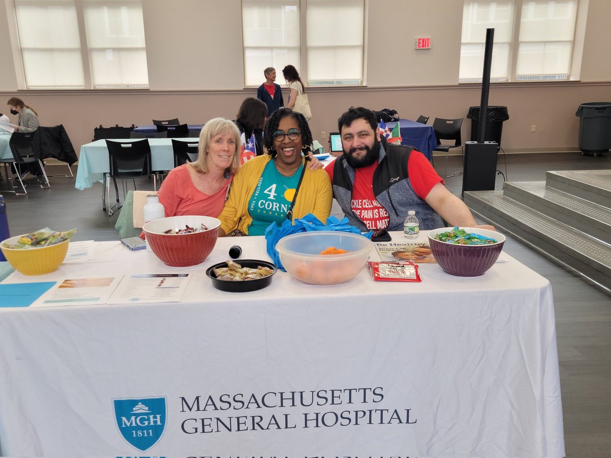 MGHEquity's tweet image. Such an exciting time here at the @javawithJimmy #YourHealthyJava health fair.  Thank you @JanssenUS
 for sponsoring!#MGHInclusionCampaign @MGHCancerCenter #MGHSickleCell