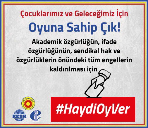 nejlakurul's tweet photo. Sessiz, dilsiz, duymayan, görmeyen, halka dokunmayan bir üniversite istemiyoruz. 

Demokratik ve özerk üniversite için #HaydiOyVer sandığa sahip çık! https://t.co/r8OxPIGHb7